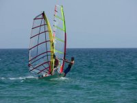 Windsurf sulla spiaggia di Rimini